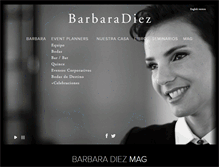 Tablet Screenshot of barbaradiez.com